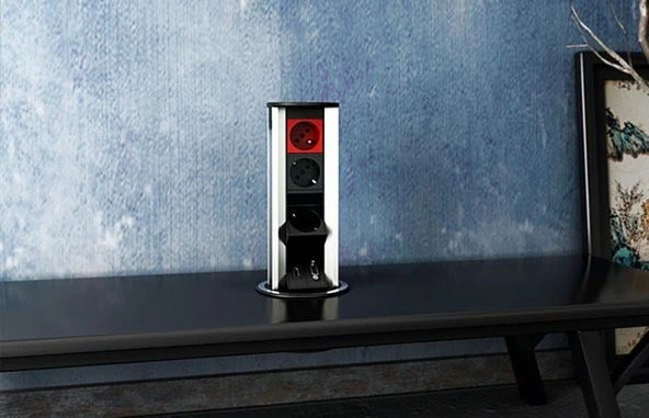 Silindir Bas-aç Full Data Priz Sistemi 10.2000/10 - Resim 6