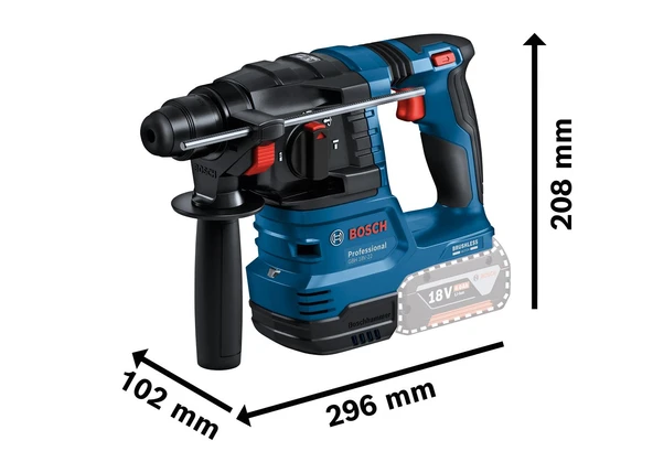 Bosch GSr+GWS+GBH 3X4.Ah 3Lü Set - 2