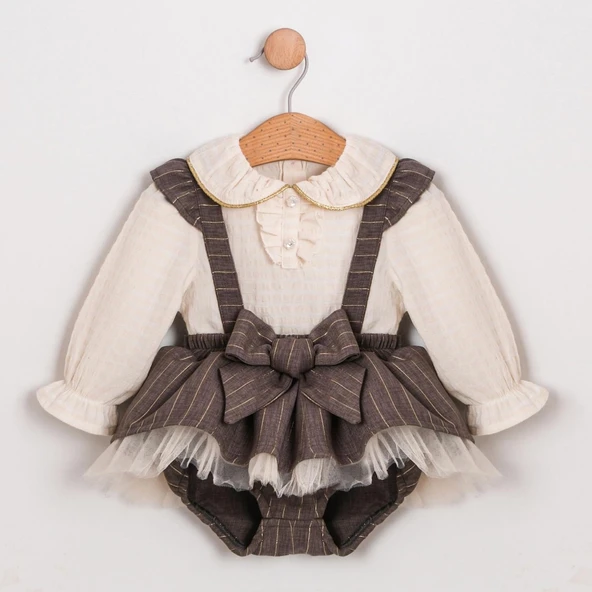 Kız Bebek Muffie 2'li Takım CMN-3752 - Resim 4