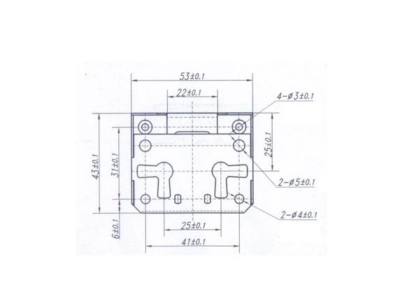 Kapazlama Sandık Kiliti Cerman Yale 25 Mm. Antik - Resim 2