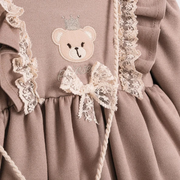 Kız Bebek Toffee Elbise CMN-3737 - 3