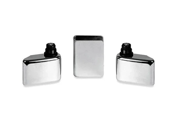 Cam Kapak Menteşesi İçten Delmeli Krom