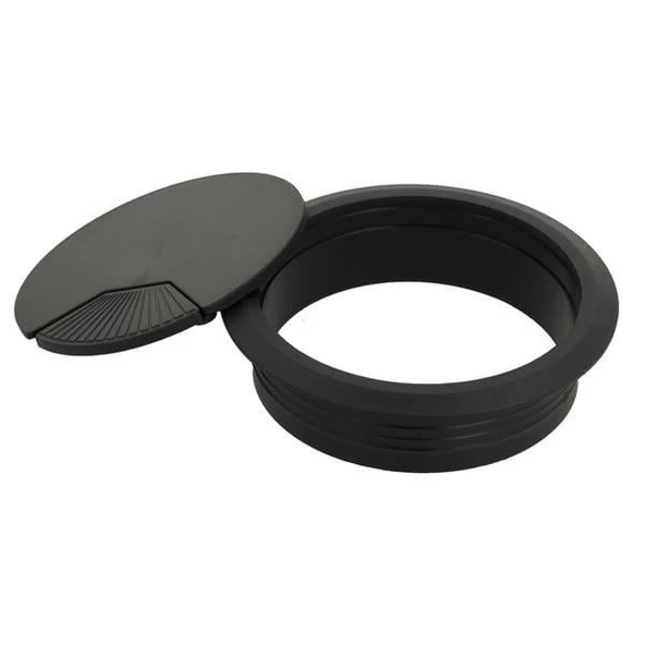 Kablo Seti, Yaylı Kapaklı, Siyah Çap 80 Mm - 3