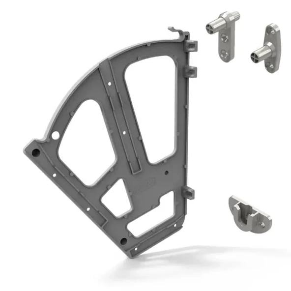 Plastik 2 Li Düşer Ayakkabılık Seti - Resim 2