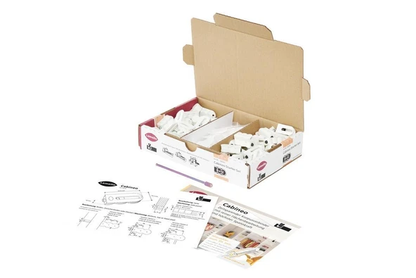 Lamello Cabineo RTA Dolap Bağlantı Elemanı - Siyah 12 Adet - Resim 10