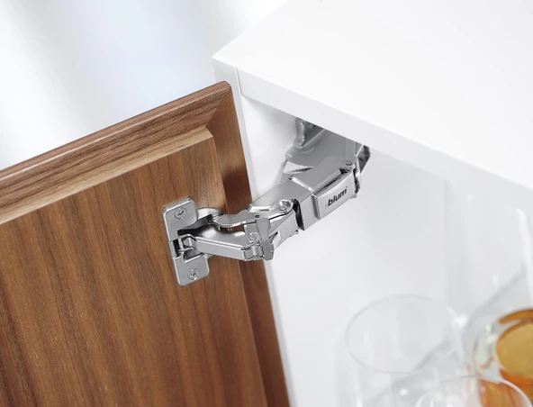 Blum Clip Top Yarım Deve Kalın Profil Kapak Menteşesi 71T9650 + 173L6100 - Resim 5