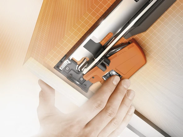 766h6000s Blum Movento Çift Açılım Frenli Ray 60 Cm - Resim 5