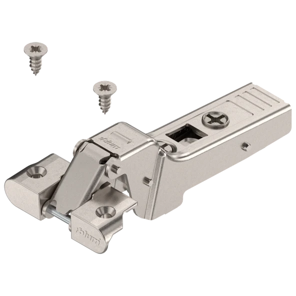 Blum Clip Top Yarım Deve Alüminyum Profil Kapak Menteşesi 71T960A + 173L6100 ürün görseli 1