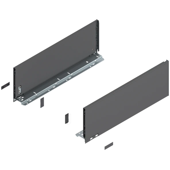 Blum Legrabox Pure C Yüksek Yanak 35 Cm. Frenli Blumotion Orion Gri Antrasit - 2