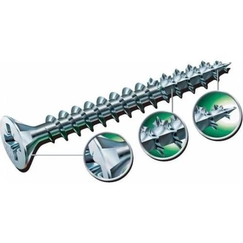 5.0x60 Mm. Havşa Başlı Sunta Mdf Vidası-200 adet ürün görseli