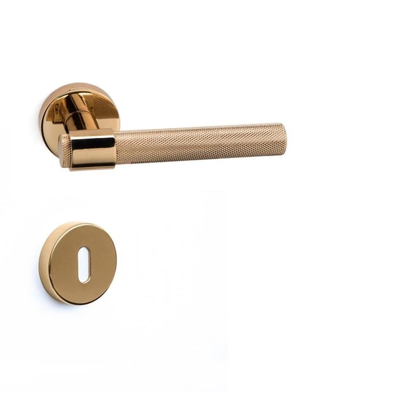 Axel-t Kapı Kolu Rozetli Altın - Oda Tipi ürün görseli 1