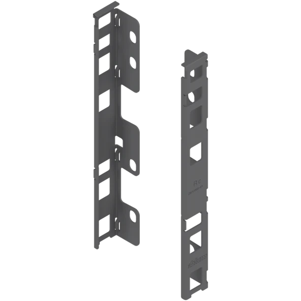 Blum Legrabox Pure C Yüksek Yanak 45 Cm. Frenli Blumotion Orion Gri Antrasit - Resim 3