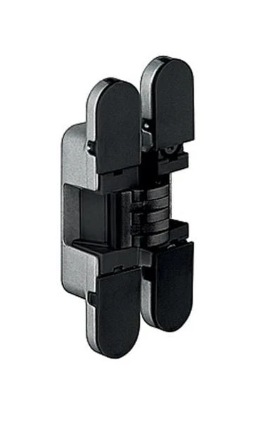 Gizli Ayarlı Kapı Kapak Menteşesi Siyah 72 X 14
