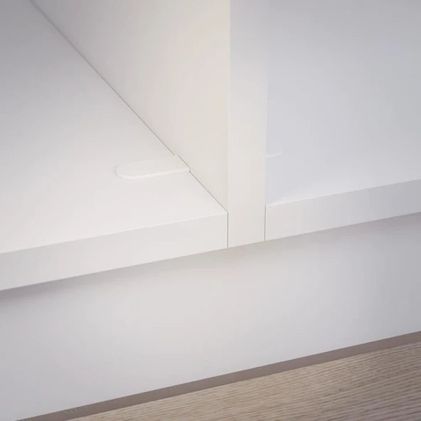 Lamello Cabineo RTA Dolap Bağlantı Elemanı - Siyah 12 Adet - Resim 2