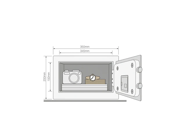 Yüksek Güvenlikli Motorlu Compact Kasa - YSEB/200/EB1 - 2