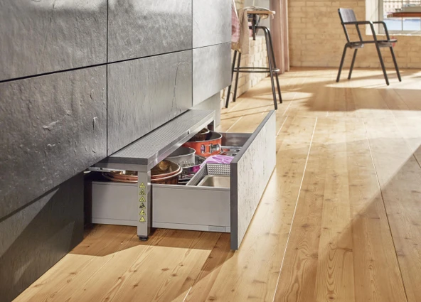 Blum Space Step Baza Basamağı Enine Profil 1040 mm. Z95Q1040A - Resim 6