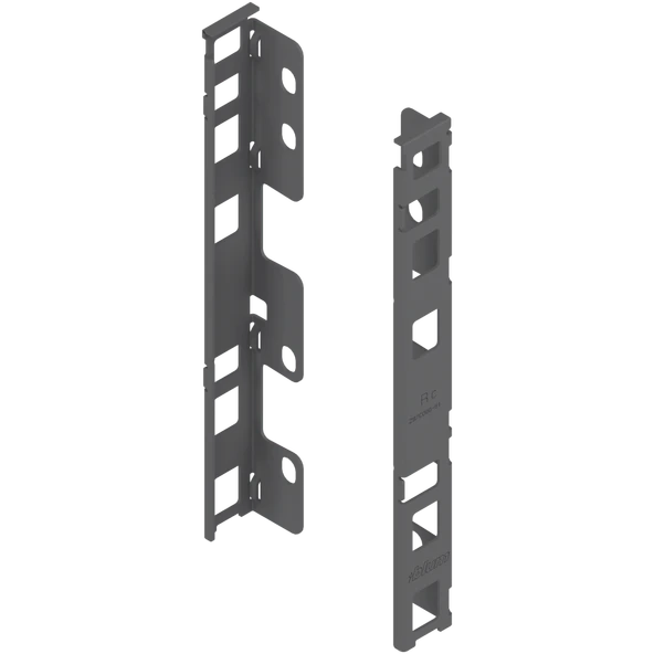 Blum Legrabox Pure C Yüksek Yanak 40 Cm. Tip-On Blumotion Orion Gri Antrasit - Resim 6