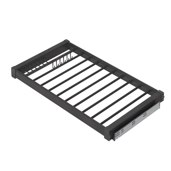 Antrasit Gizli Blum Tandem Raylı Frenli Pantolonluk S6707-6710 - Resim 2