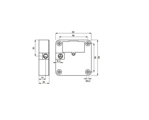 Kartlı Manyetik Anahtarsız Dolap Kapak Kasa Kilit Seti - 2