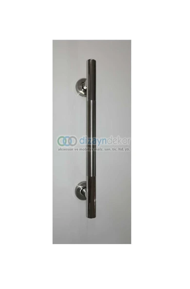 Paslanmaz Çelik Sürgü Ve Çekme Kapı Kolu Krom Saten 2 - Resim 3