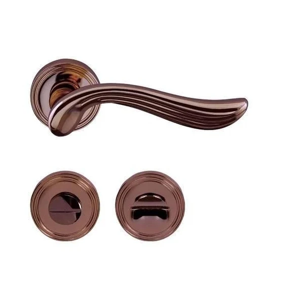 Hafele Rouge Kapı Kolu seti Wc Banyo Tipi Parlak Rose ürün görseli