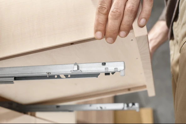 550f2700t Blum Tek Açılım Tipon Basaç Ray 27 Cm - 3