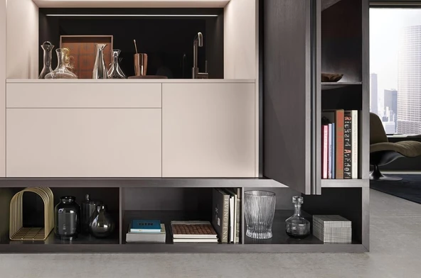 Blum Revego Duo + Duo Çift Kapak Açılır ve İçeri Kayar Kapak Sistemi - Resim 2