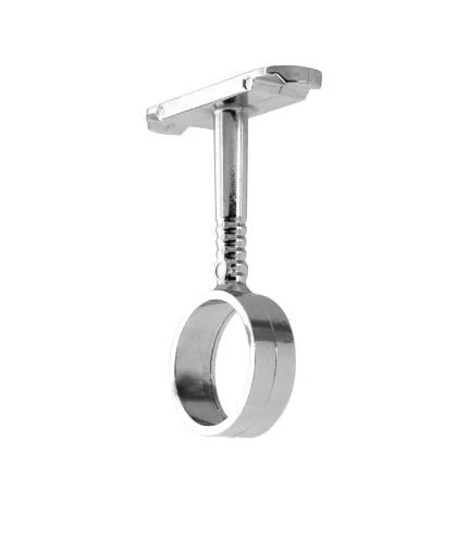 Krom Yuvarlak Ayaklı Askı Flanşı Açık - 2 Adet ürün görseli 1