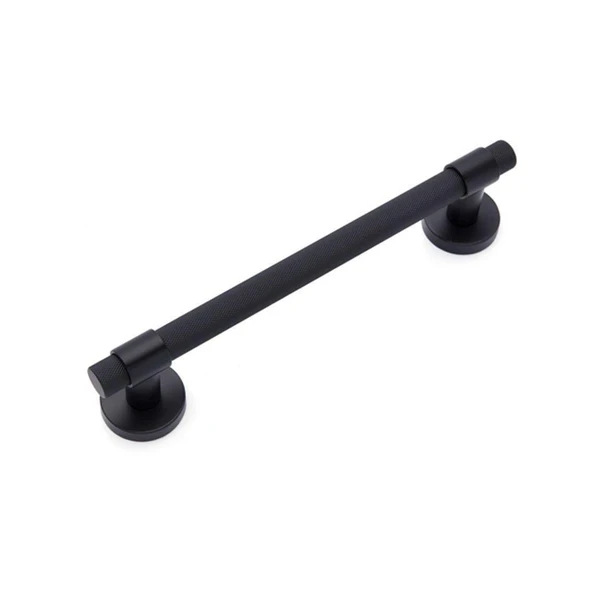 Çekme Kapı Kolu Mat Siyah 25 Cm ürün görseli