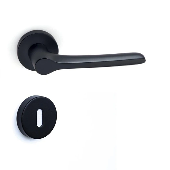 Metıs Kapı Kolu Mat Siyah - Oda ürün görseli 1