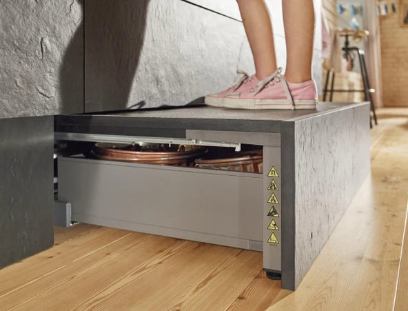 Blum Space Step Baza Basamağı Enine Profil 1040 mm. Z95Q1040A - Resim 5