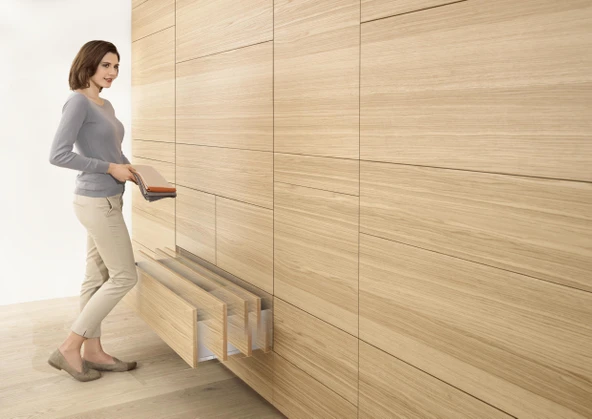 Blum Legrabox Pure M Alçak Yanak 40 Cm. Tip-On Blumotion Orion Gri Antrasit - Resim 10