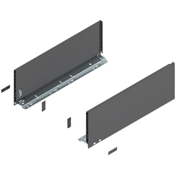 Blum Legrabox Pure C Yüksek Yanak 55 Cm. Tip-On Blumotion Orion Gri Antrasit - Resim 5