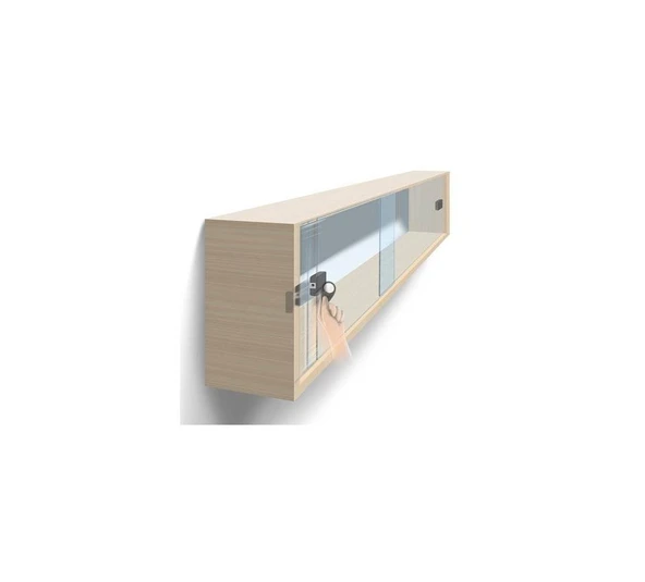 Kartlı Manyetik Anahtarsız Dolap Kapak Kasa Kilit Seti - 3