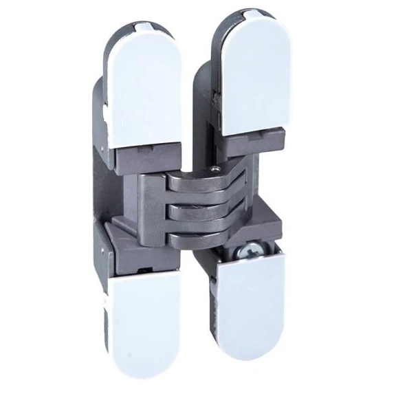 Gizli Ayarlı Kapı Kapak Menteşesi Beyaz 72 X 14