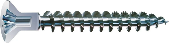 2,5x13 Mm. Havşa Başlı Sunta Mdf Vidası-250 adet - Resim 2