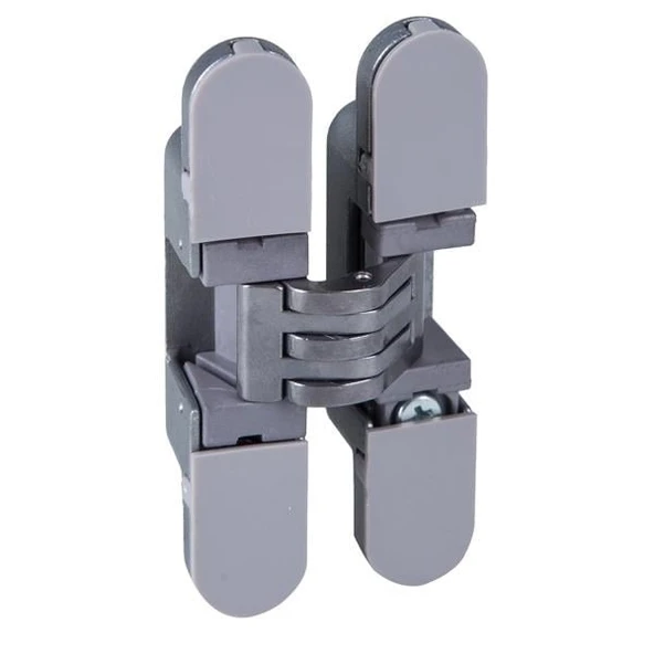 Gizli Ayarlı Kapı Kapak Menteşesi Gri 72 X 14