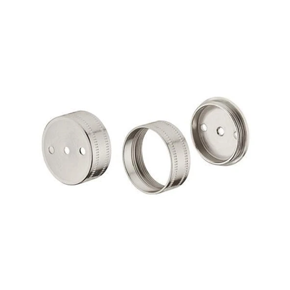 Yuvarlak Askı Borusu Flanşı Gizli - 2 Adet