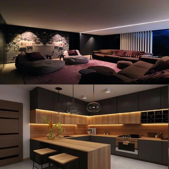 Gömme Led Profili Led Dahil - 2