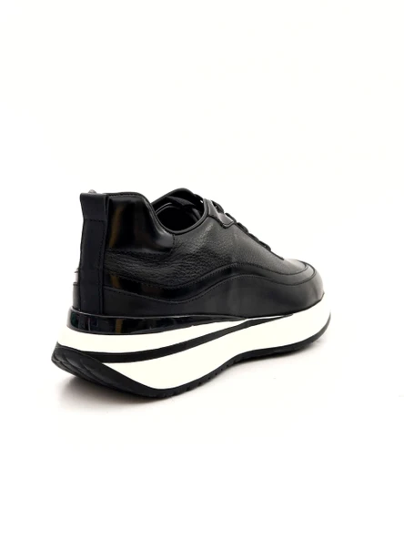 Marcomen 22244 Erkek Hakiki Deri Kalın Taban Sneaker Ayakkabı - 2