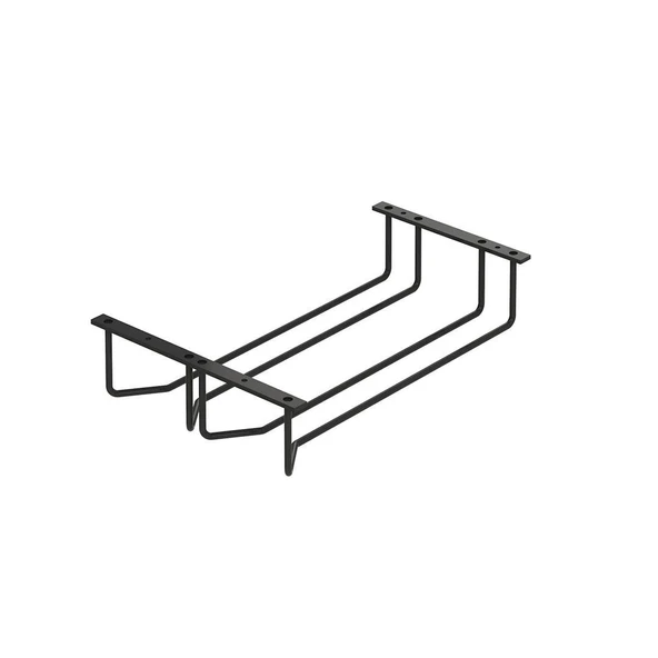 Kadeh Bardak Askısı 4 Bölmeli Krom-antrasit - 3