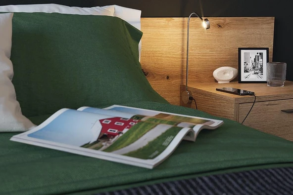 Yatak Başı Esnek Okuma Lambası, Şarj Ünitesi - Resim 2