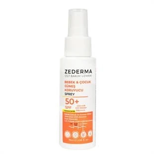 Zederma Bebek & Çocuk Güneş Koruyucu Sprey SPF50+ 75 ml ürün görseli 1