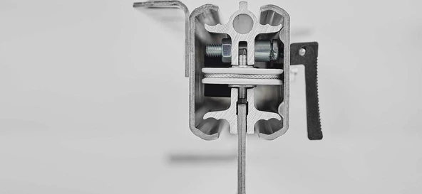 Yuvarlak Çok Açılır Fonksiyonel Masa Rayı Mekanizması 72 Cm - 6