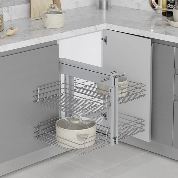 Körköşe Kiler Sistemi, Kapak Bağlantısız S3007 - Resim 3