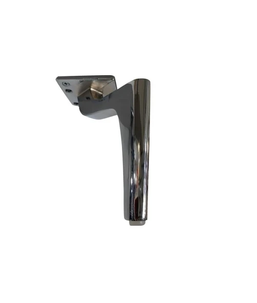 Lyon Dekoratif Mobilya Ve Koltuk Ayağı Parlak Krom 20 Cm - 2