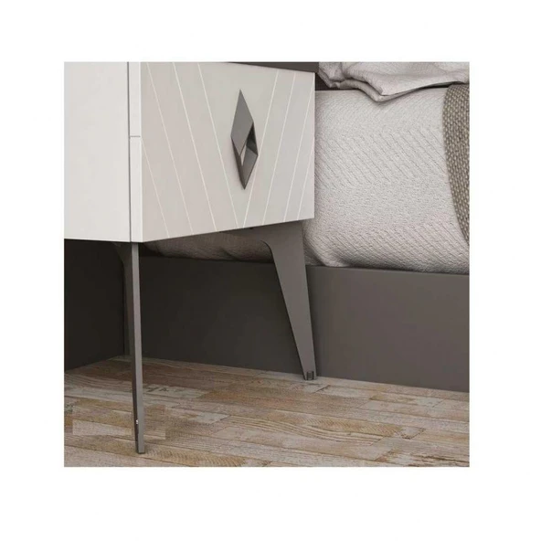 Paris Dekoratif Mobilya Ve Koltuk Ayağı Parlak Krom 20 Cm - 2