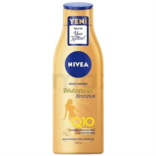 Nivea Body Q10 Sıkılaştırıcı & Bronzlaştırıcı Losyon 200 ml ürün görseli