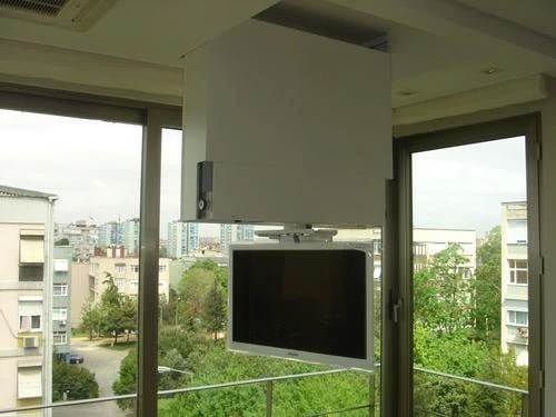55 İnç Tavan Lift Açılır Ve Döner Tv Sistemi ürün görseli 1