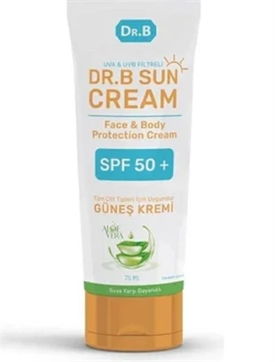 Dr. B Sunscreen Lotion Aloe Vera Özlü SPF50+ 150 ml ürün görseli